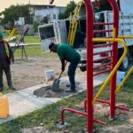 Instala Gobierno de Reynosa equipos ejercitadores en la colonia Tamaulipas