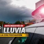 Tome precauciones al conducir durante la lluvia