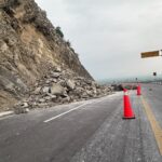 Alerta: Circulación parcialmente suspendida en la carretera Mante-Tula por deslave