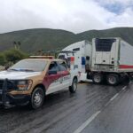 Alerta: Circulación suspendida en la Carretera Federal 101 por accidente vehicular