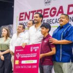 Entregó Carlos Peña Ortiz Tarjetas de Becas Universitarias a estudiantes de Reynosa