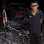 Atrapan a presunto ladrón de bicicletas con dosis de cristal en Ciudad Victoria