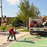 Avance permanente en rehabilitación de espacios públicos de Reynosa