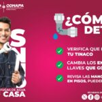 COMAPA de Reynosa invita a la ciudadanía a detectar y reparar fugas de agua en el hogar