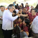 Arranca Américo Villarreal libramiento poniente y entrega obras hidráulicas y deportivas en El Mante