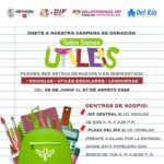 Invita Alcalde Carlos Peña Ortiz a campaña de donación «Todos Somos Útiles»