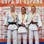 Conquista tamaulipeca Frida Maya bronce en la Super Copa de España de Judo