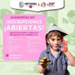 Ofrece DIF-Reynosa espacios en Guardería 2 para niñas y niños
