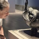 Visitó «El Mexicánico» Martín Vaca el Museo del Ferrocarril de Reynosa