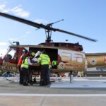 Trasladan a paciente de Matamoros en ambulancia aérea al Hospital Regional de Alta Especialidad