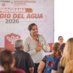 Llevó Carlos Peña Ortiz el Subsidio del Agua a familias de Jarachina Norte