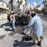 Trabaja COMAPA en el sondeo de líneas de drenaje sanitario en distintos sectores