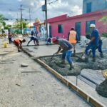 Continúa pavimentación en la Voluntad y Trabajo y devuelve confianza a las familias