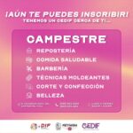 Mantiene DIF-Reynosa inscripciones abiertas en CEDIF Campestre