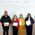 Premian a ganadores del VI Premio Estatal de Contraloría Social 2026