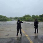 Lluvias golpean carreteras de Tamaulipas; reportan deslaves, baches y vados rebasados