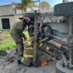 Implementan elementos de PCyB sus habilidades para el rescate vehicular