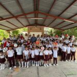 En la cuarta transformación defendemos los derechos de la niñez: Olga Sosa en primaria Norberto Treviño Zapata en Xicoténcatl