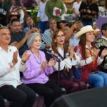 ENCABEZA GOBERNADOR AMÉRICO VILLARREAL INAUGURACIÓN DE FERIA TAMAULIPAS 2026; CARMEN LILIA CANTUROSAS ACOMPAÑA LA CEREMONIA