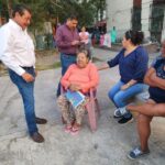 Carlos de Anda dialoga con vecinos de Infonavit Fundadores sobra la continuidad de la transformación en Nuevo Laredo