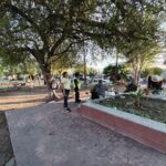 Realizó Servicios Públicos limpieza integral en plaza de Fuentes Coloniales